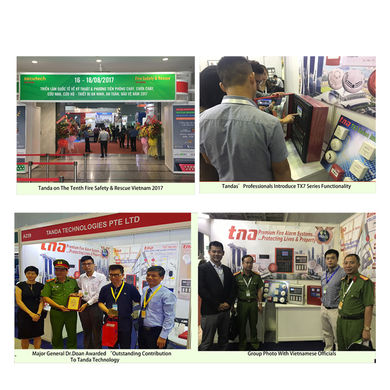 Tanda joins Fire Safety & Rescue Vietnam 2017